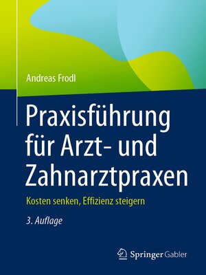 cover image of Praxisführung für Arzt- und Zahnarztpraxen